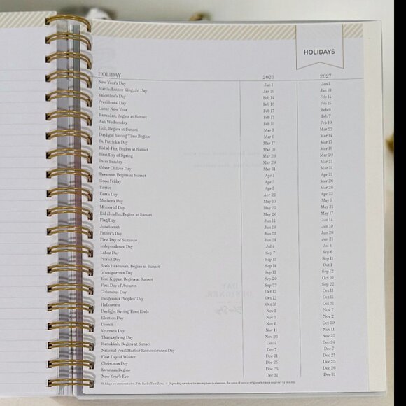 BellaRosaMariaBoutique Exclusive 2026 Planner Set - Aurora Twilight Gradient - Picture 9 of 16